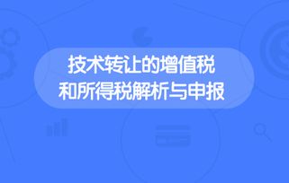 技術(shù)轉(zhuǎn)讓的增值稅和所得稅解析與申報——以網(wǎng)絡(luò)技術(shù)轉(zhuǎn)讓為例